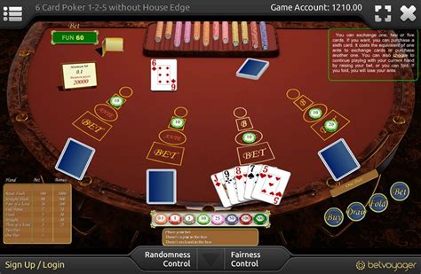6 card poker online
